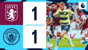 HAALAND SCORES HIS 10TH OF THE SEASON IN VILLA PARK DRAW | Aston Villa 1-1 Man City | Premier League