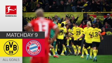Last-Second-Spectacle | Borussia Dortmund – FC Bayern München 2-2 | All Goals | MD 9 – Bundesliga