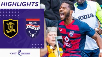 Livingston 0 -1 Ross County | Edwards strikes for victory 🙌 | cinch Premiership