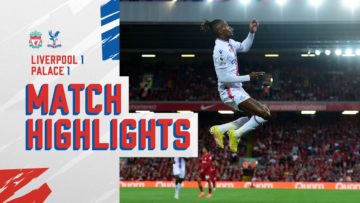 Match Highlights: Liverpool 1-1 Crystal Palace