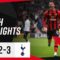 Moore nets brilliant brace as Spurs turn it round | AFC Bournemouth 2-3 Tottenham Hotspur