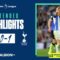 PL Extended Highlights: Albion 0 Spurs 1