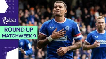Rangers With Emphatic Win To Close The Gap! | Premiership Matchweek 9 Round Up | cinch SPFL