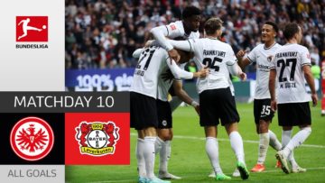 SGE upset Xabi Alonsos Bayer | Frankfurt – Bayer 04 Leverkusen 5-1 | All Goals | MD 10 – Bundesliga