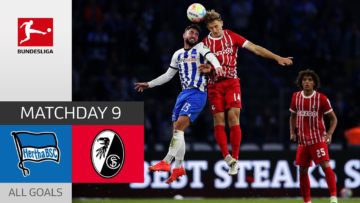 Thrilling Game in Berlin! | Hertha Berlin – SC Freiburg 2-2 | All Goals | MD 9 – Bundesliga 2022/23