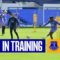 TRAINING AT GOODISON PARK! | Everton prepare for Premier League opener against Chelsea