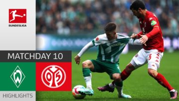 Werder Bremen – 1. FSV Mainz 05 0-2 | Highlights | Matchday 10 – Bundesliga 2022/23