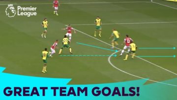 20 GREAT Team Goals | Premier League Compilation