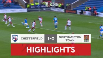 Armando Dobra Scores Stunner! | Chesterfield 1-0 Northampton Town | Emirates FA Cup 2022-23