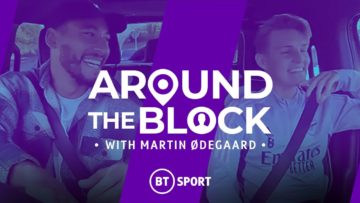Arsenal Star Martin Odegaard Talks Erling Haaland & Call Of Duty With Bukayo Saka | Around The Block