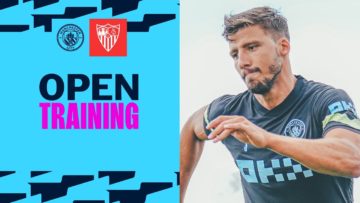 Borges, Mebude & Katongo join first team training! | Man City v Sevilla | Open Training