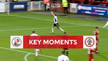 Crawley Town v Accrington Stanley | Key Moments | First Round | Emirates FA Cup 2022-23