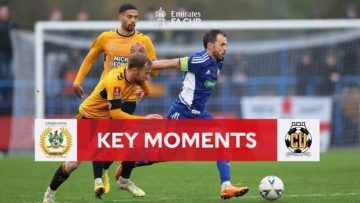Curzon Ashton v Cambridge United | Key Moments | First Round | Emirates FA Cup 2022-23