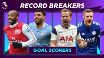Every Premier League club’s RECORD BREAKING goal scorer! Featuring Henry, Agüero, Kane and Vardy