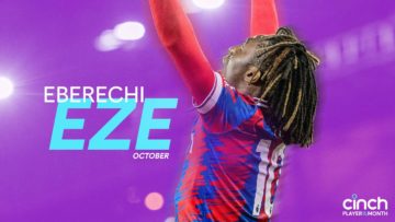 Eze wins Cinch Player of The Month for October 2022