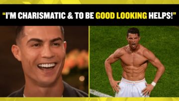 Im Charismatic. 😍 Cristiano Ronaldo tells Piers Morgan why he thinks he’s so famous