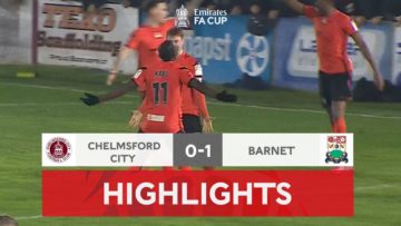 Kanu Sends The Bees Into The Second Round | Chelmsford City 0-1 Barnet | Emirates FA Cup 2022-23