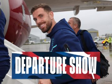 Live Departure Show | Three Lions Depart St. Georges Park For The World Cup