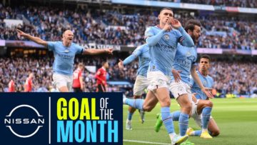 Man Citys October Goals of the Month | Foden, Haaland, Hasegawa, & De Bruyne!