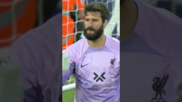More than a playmaker! Alisson saves from Haaland #lfc #shorts