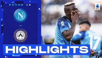 Napoli-Udinese 3-2 | Napoli end 2022 at the top: Goals & Highlights | Serie A 2022/23