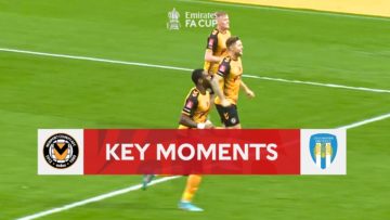 Newport County v Colchester United | Key Moments | First Round | Emirates FA Cup 2022-23