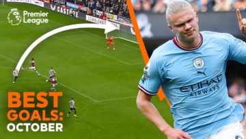 October’s FINEST Premier League Goals ft. Miguel Almiron & Erling Haaland