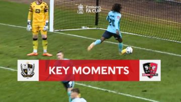 Port Vale v Exeter City | Key Moments | First Round | Emirates FA Cup 2022-23