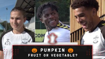 PUMPKIN a FRUIT or VEGETABLE? 🎃 | Happy Halloween from Southampton FC