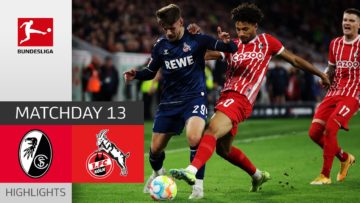 SC Freiburg – 1. FC Köln 2-0 | Highlights | Matchday 13 – Bundesliga 2022/23