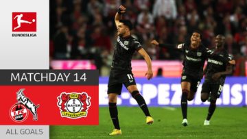 Spectacular goals in exciting derby! | 1. FC Köln – Bayer Leverkusen 1-2 | All Goals | Matchday 14