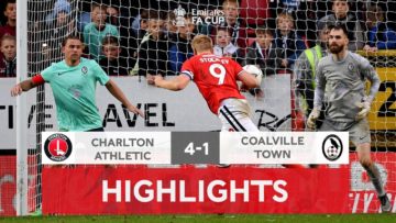 The Addicks Ease Past The Ravens | Charlton Athletic 4-1 Coalville Town | Emirates FA Cup 2022-23