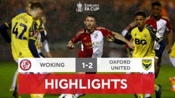 The Yellows March Into The Second Round | Woking 1-2 Oxford United | Emirates FA Cup 2022-23