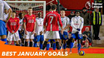 UNBELIEVABLE goals scored in January | Premier League | Cristiano Ronaldo, Gareth Bale & more!
