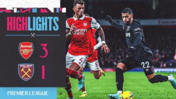Arsenal 3-1 West Ham | A good first half was not enough | Premier League Highlights
