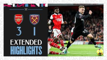 Extended Highlights | Arsenal 3-1 West Ham | Premier League