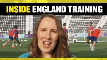 INSIDE ENGLAND TRAINING ⚽🔥 Faye Carruthers reports from England training ahead of England vs Senegal