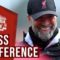 Jürgen Klopps pre-Aston Villa press conference | Reds boss previews Premier League return