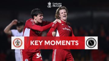 Accrington Stanley v Boreham Wood | Key Moments | Third Round Replay | Emirates FA Cup 2022-23