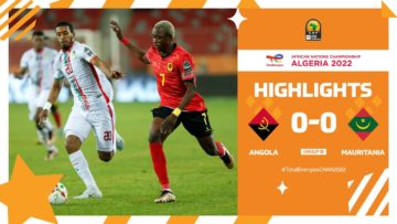 Angola 🆚 Mauritania Highlights – #TotalEnergiesCHAN2022 group stage – MD2