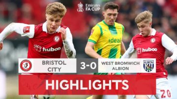 Bell Brace Sends The Robins Through | Bristol City 3-0 West Bromwich Albion | Emirates FA Cup 22-23