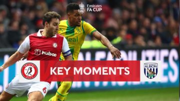 Bristol City v West Bromwich Albion | Key Moments | Fourth Round | Emirates FA Cup 2022-23