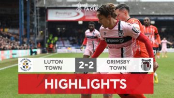 Clifton Stunner Secures Grimsby Replay | Luton Town 2-2 Grimsby Town | Emirates FA Cup 2022-23