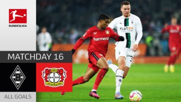 Close Win For Leverkusen | Borussia Mgladbach – Bayer 04 Leverkusen 2-3 | All Goals | Bundesliga