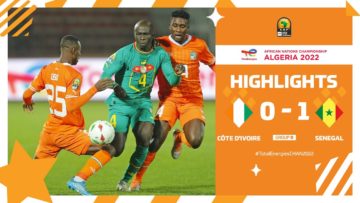 Cote divoire 🆚 Senegal Highlights – #TotalEnergiesCHAN2022 group stage – MD1