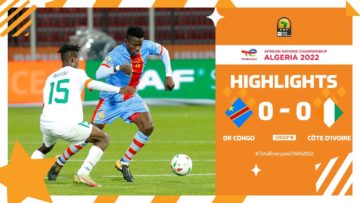DR Congo 🆚 Côte dIvoire Highlights – #TotalEnergiesCHAN2022 group stage – MD2