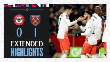 Extended Highlights | Hammers Advance To The Fourth Round | Brentford 0-1 West Ham | FA Cup