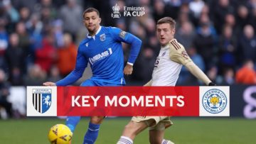 Gillingham v Leicester City | Key Moments | Third Round | Emirates FA Cup 2022-23