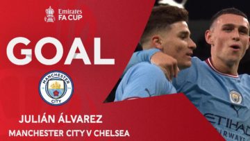 GOAL | Julián Álvarez   | Manchester City v Chelsea | Third Round | Emirates FA Cup 2022-23