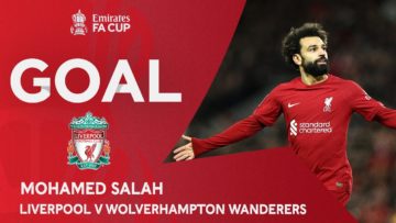 GOAL | Mohamed Salah | Liverpool v Wolverhampton Wanderers | Third Round | Emirates FA